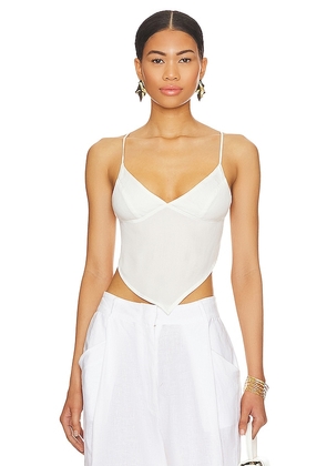 Indah Melanie Camisole in Ivory. Size L, M, S, XL.