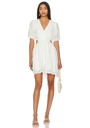 ASTR the Label Haylen Dress in White. Size S.
