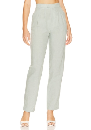 L'Academie the Alaina Pant in Sage. Size S, XL.