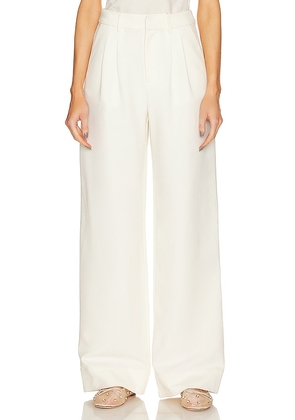 LBLC The Label Danny Pant in Ivory. Size L, M, XS.
