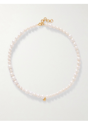 Pacharee - Valentine Gold-plated Pearl Necklace - One size
