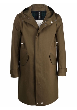 Mackintosh GRANISH hooded coat - Green