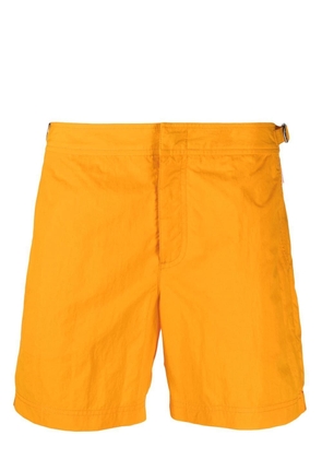 Orlebar Brown concealed fastening swim shorts - Yellow