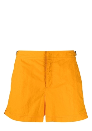 Orlebar Brown concealed-front swim shorts - Yellow
