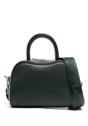 Lacoste small Lora logo-embossed tote bag - Black
