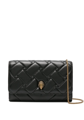 Kurt Geiger London mini Kensington leather clutch bag - Black