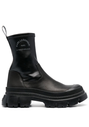 Karl Lagerfeld Trekka max midi boots - Black