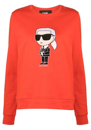 Karl Lagerfeld Ikonik 2.0 crewneck sweatshirt - Red