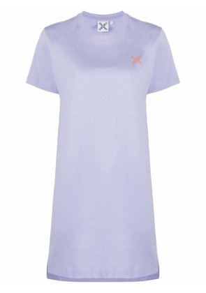 Kenzo logo-print short-sleeve T-shirt dress - Purple