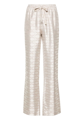 Zadig&Voltaire Pomy jacquard trousers - Brown