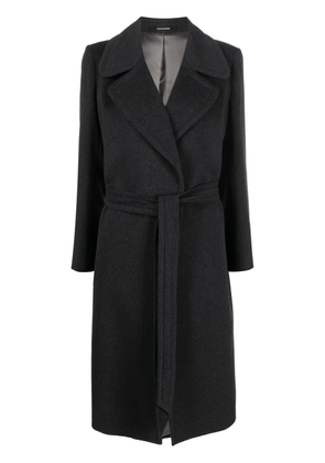 Tagliatore Molly belted coat - Grey
