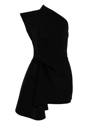 Acler Gowrie one-shoulder minidress - Black