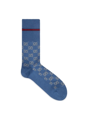 Gucci Gg Cotton-Blend Socks