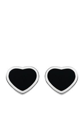 Chopard White Gold And Diamond Happy Hearts Earrings