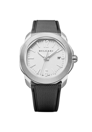 Bvlgari Stainless Steel Octo Roma Automatic Watch 41Mm