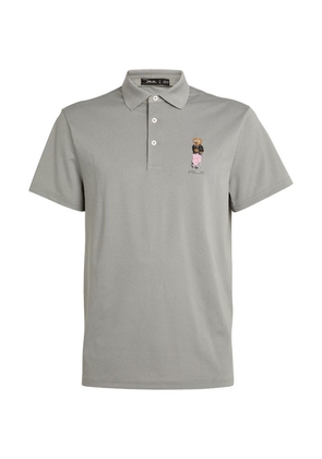 Rlx Ralph Lauren Golf Polo Bear Polo Shirt