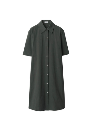 Burberry Cotton-Blend Shirt Dress