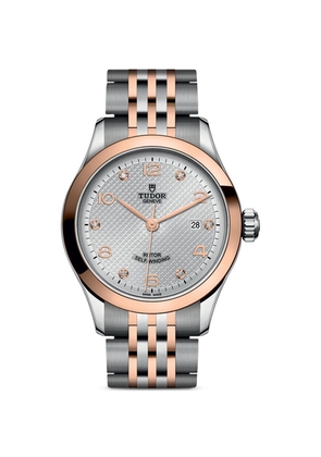 Tudor 1926 Stainless Steel, Rose Gold And Diamond Watch 28Mm