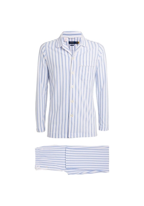 Polo Ralph Lauren Cotton Oxford Stripe Pyjama Set