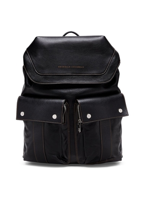 Brunello Cucinelli Leather Backpack