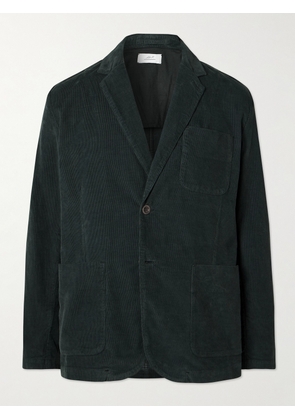 Mr P. - Garment-Dyed Stretch Organic Cotton-Needlecord Blazer - Men - Gray - XS