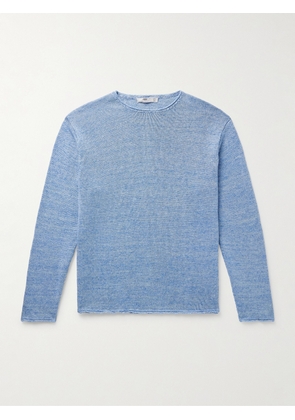 Inis Meáin - Linen Sweater - Men - Blue - S