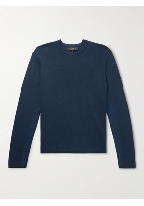 Rag & Bone - Harvey Cotton-Blend Sweater - Men - Blue - XS