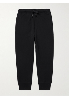 LOEWE - Tapered Cotton-Jersey Sweatpants - Men - Black - XS