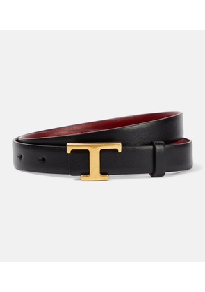 Tod's Timeless T reversible leather belt