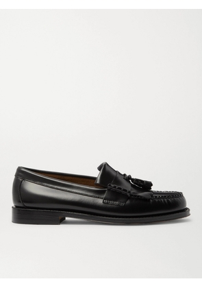 G.H. Bass & Co. - Weejuns Layton Kiltie Moc II Leather Tasselled Loafers - Men - Black - UK 5