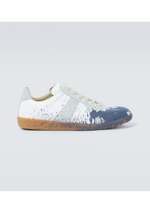 Maison Margiela Replica printed leather sneakers