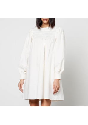 Résumé Retha Smocked Cotton-Blend Mini Dress - DK 34/UK 6