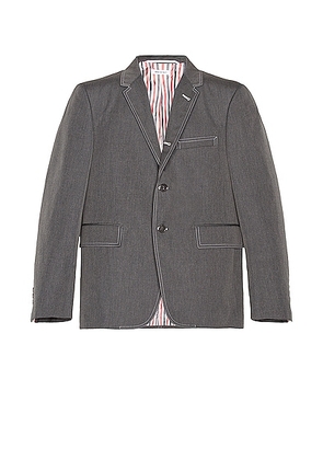 Thom Browne Classic Sport Coat in Medium Grey - Grey. Size 1 (also in ).