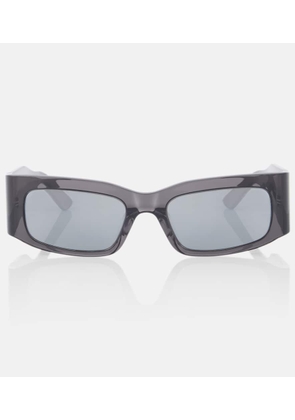 Balenciaga Logo rectangular sunglasses