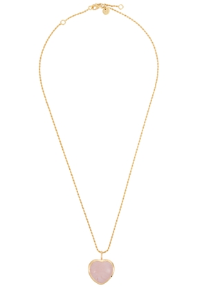Daisy London Beloved 18kt Gold-plated Necklace - Light Pink - One Size