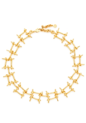 Rabanne Wire Chain Necklace - Gold