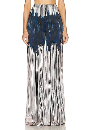 SILVIA TCHERASSI Andie Pant in Indigo Linear Wash - Navy. Size XS (also in S).
