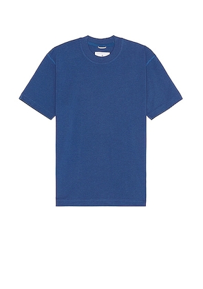 Reigning Champ Midweight Jersey T-shirt in Lapis - Blue. Size S (also in L).