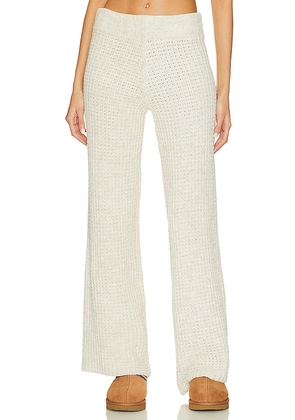BEACH RIOT Rayne Pant in Beige. Size L, S.