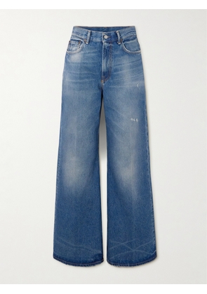 Acne Studios - High-rise Wide-leg Organic Jeans - Blue - 24,25,26,27,28,29,30