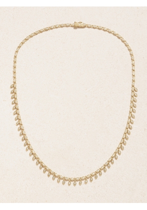 Sydney Evan - Fringe 14-karat Gold Diamond Necklace - One size