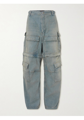 Balenciaga - Cargo Boyfriend Jeans - Blue - XS,S,M