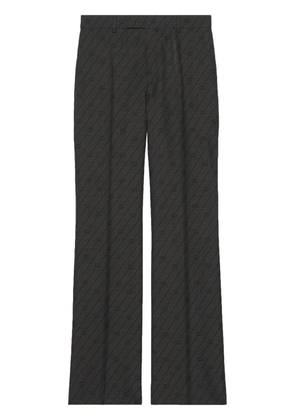 Gucci Interlocking G wool trousers - Grey