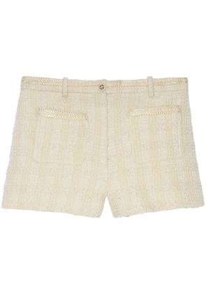 Gucci tailored wool-blend tweed shorts - Neutrals