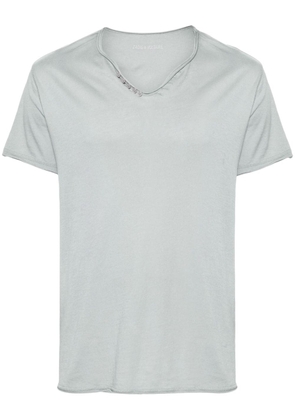 Zadig&Voltaire Monastir organic cotton T-shirt - Grey