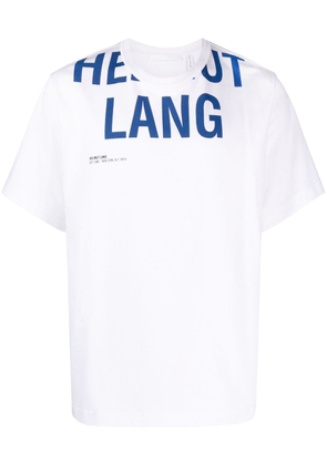 Helmut Lang logo-print cotton T-shirt - White