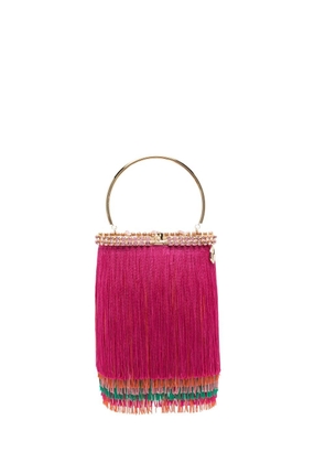 Rosantica Rea Lumiere fringed tote bag - Pink