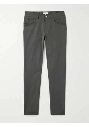 Peter Millar - eb66 Slim-Fit Straight-Leg Tech-Twill Golf Trousers - Men - Gray - UK/US 30