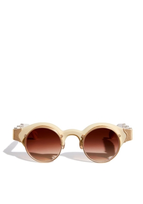 Matsuda Round-Frame Sunglasses