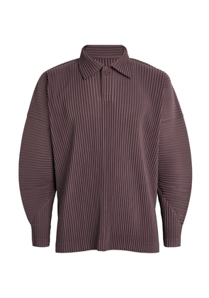 Homme Plissé Issey Miyake Pleated Monthly Colours January Polo Shirt